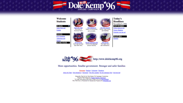 Dole/Kemp '96