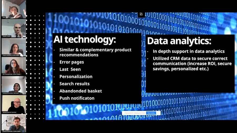 Webinar - AI Technology and Data analytics by Ada Gianneskis